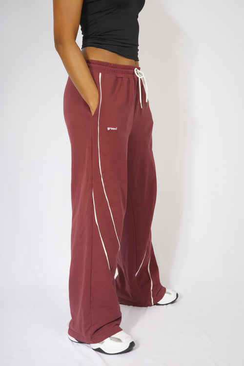 Essential Flow Jogger - maroon