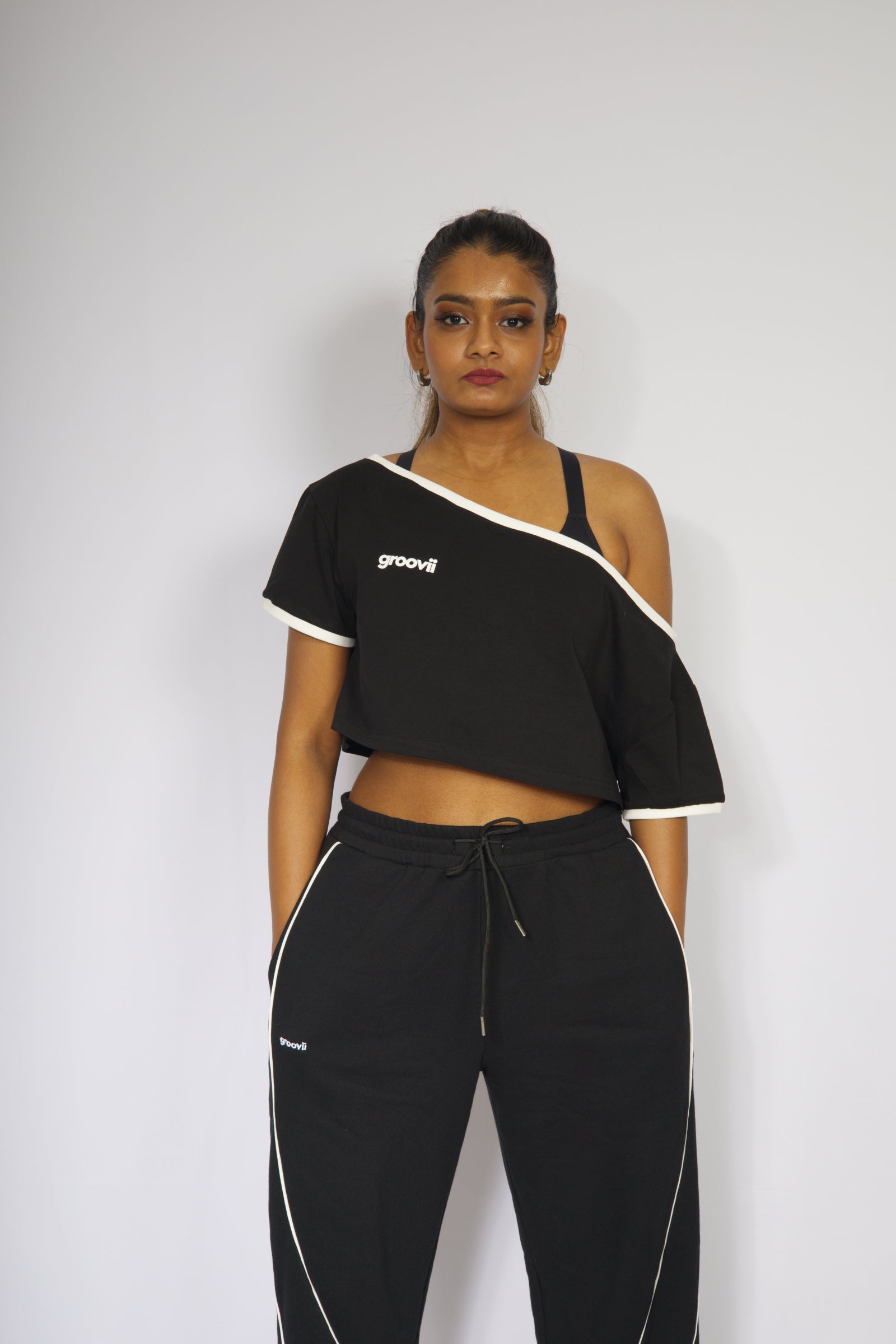 Asymmetry Crop Top