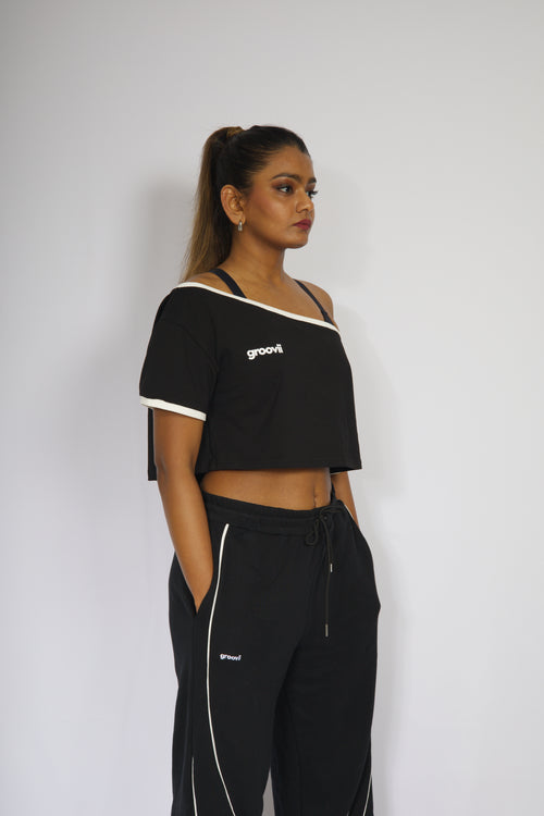 Asymmetry Crop Top
