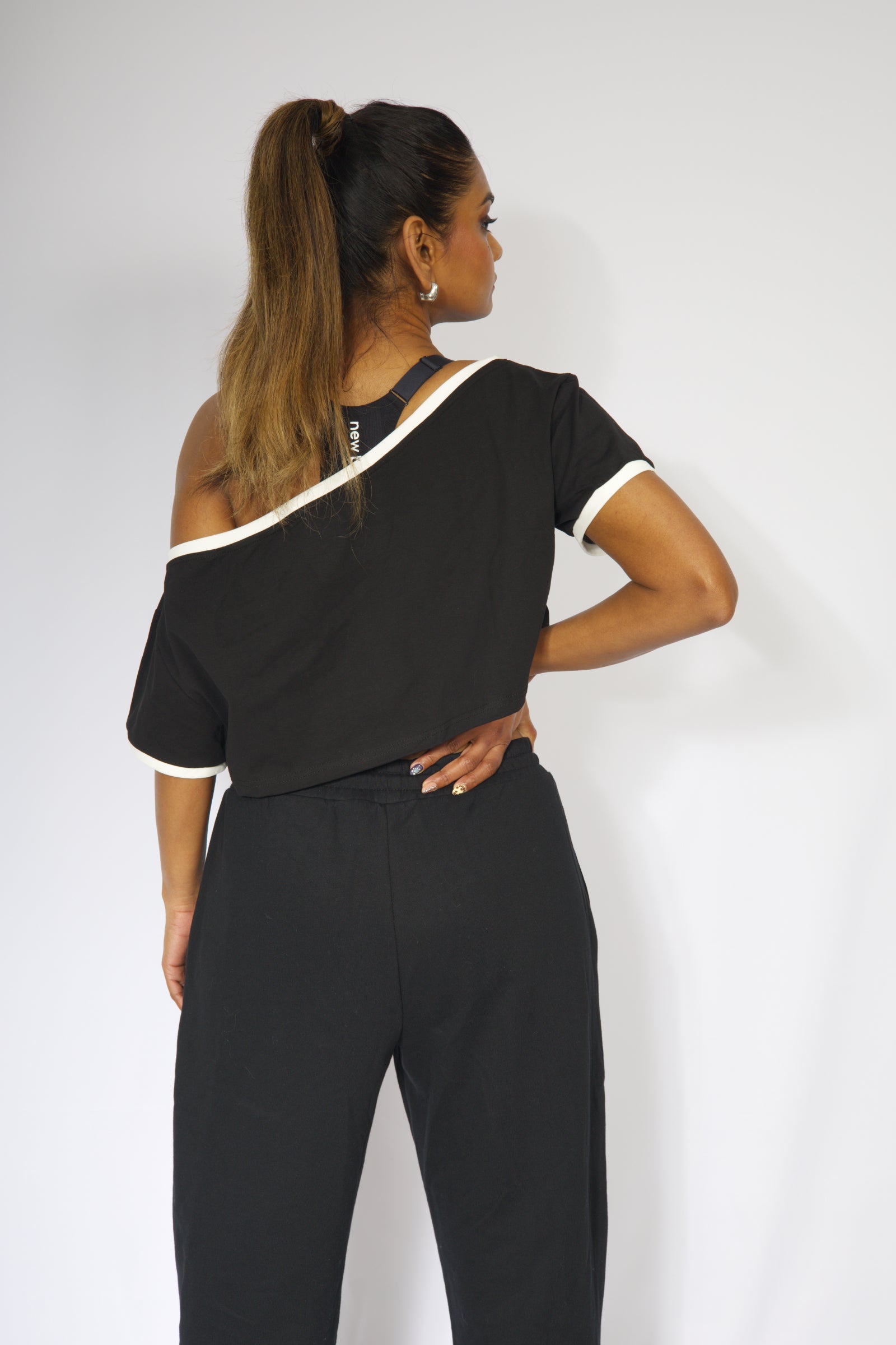 Asymmetry Crop Top